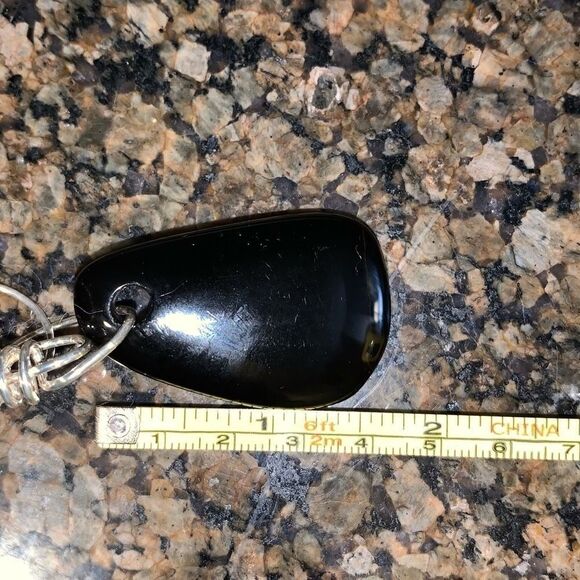 Silver & black onyx necklace & ring Set - Picture 9 of 10